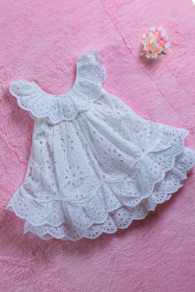 White hakoba frock