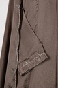 Walnut Brown Panel Suit With Dupatta