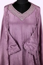 Opera purple panel suit with dupatta