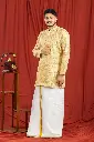 Thrilog-Trendy-Men's-Formal-Premium-Dark-Golden-Silk-Kurtha(1).webp