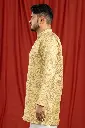 Thrilog-Trendy-Men's-Formal-Premium-Dark-Golden-Silk-Kurtha(2).webp