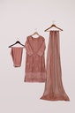 Dusty Pink Embroidery Kurta Set