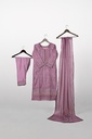 Opera Purple Embroidery Kurta Set