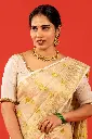 Subash Premium Women's Golden Set Saree 2.webp