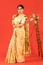 Subash Premium Women's Golden Set Saree 1.webp