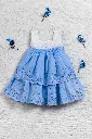 Powder blue layered frock 1.webp